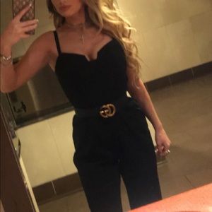 Black jumpsuit